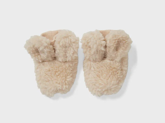 Teddy booties Sand