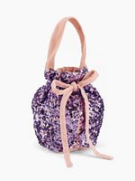 Sequin Bucket Bag