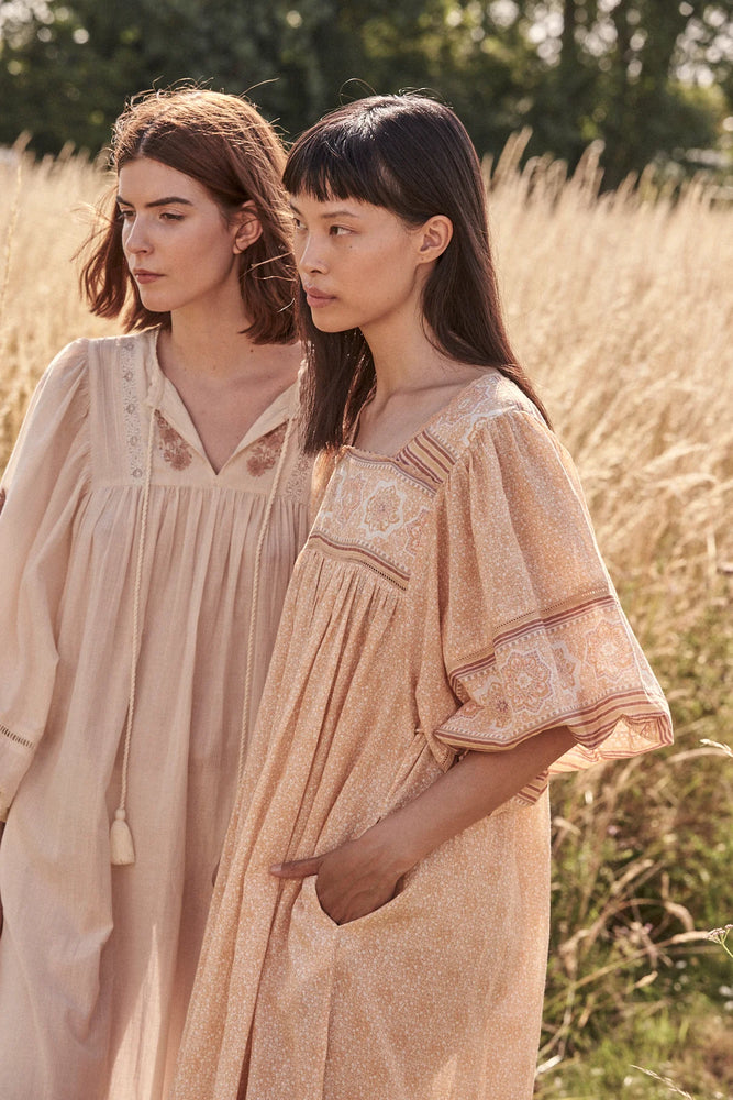 Meadow Dress- Tuscan Peach