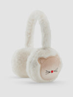 Cat Face Faux Fur Earmuffs