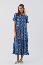 SuzieLL Maxi Dress SS - Flower Print