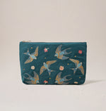 Swallows Everyday Pouch- Rich Blue