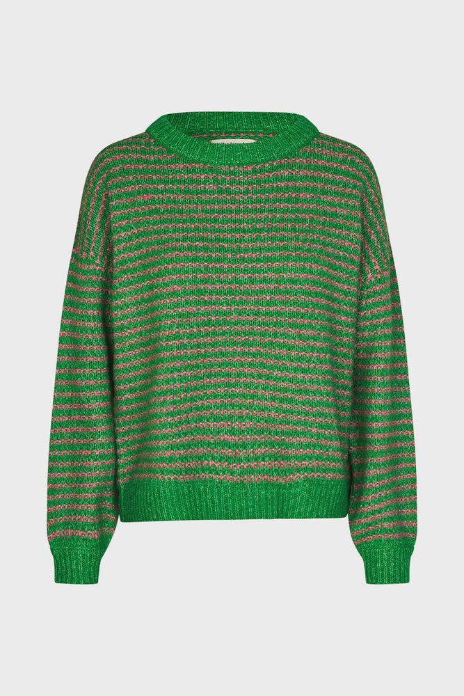 Terry Knit Jumper- Green