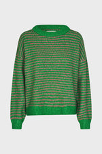 Terry Knit Jumper- Green