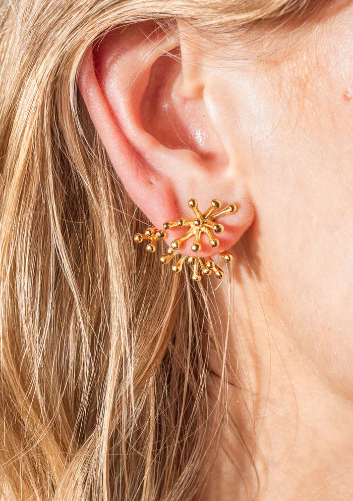 Sea Wanderer Earrings Gilded