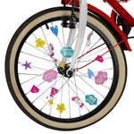 Set of 30 Unicorn-themed Bicycle Spoke Decorations