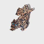 Hand-Painted Leopard Claw Hair Clip