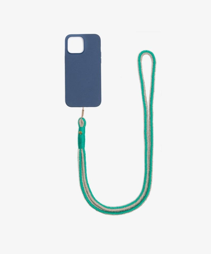 Mobile Cord - Green and Grey