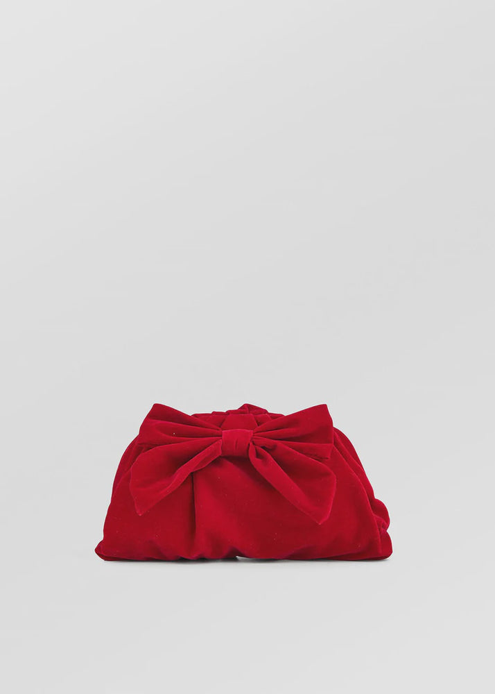 Velvet Bonita Bag- Savvy Red