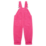 Hot Pink Chunky Cord Dungarees
