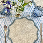 Tulip Placemat Light Blue