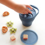 Collapsible Silicone Snack Pot