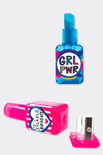 Nail Polish Pencil sharpener and eraser