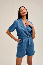 Jana Playsuit- Blue