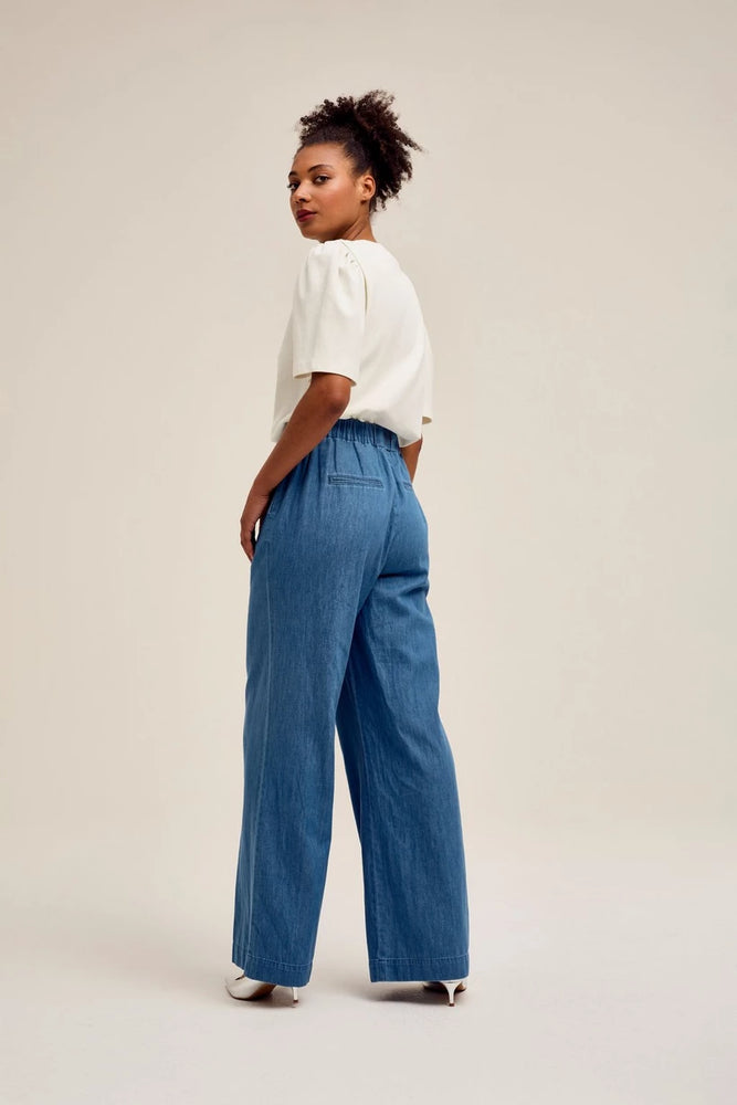 Lausanne Long Trousers- Blue