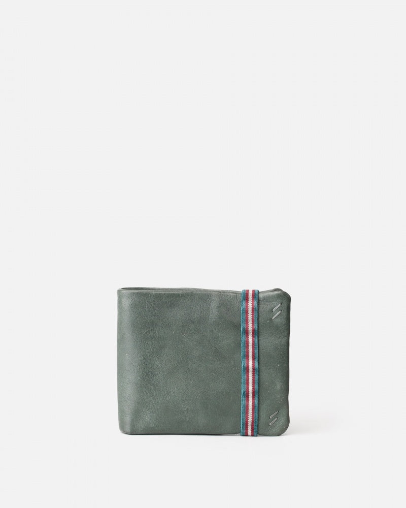 Leather wallet BIBA Maddox- Dark Green
