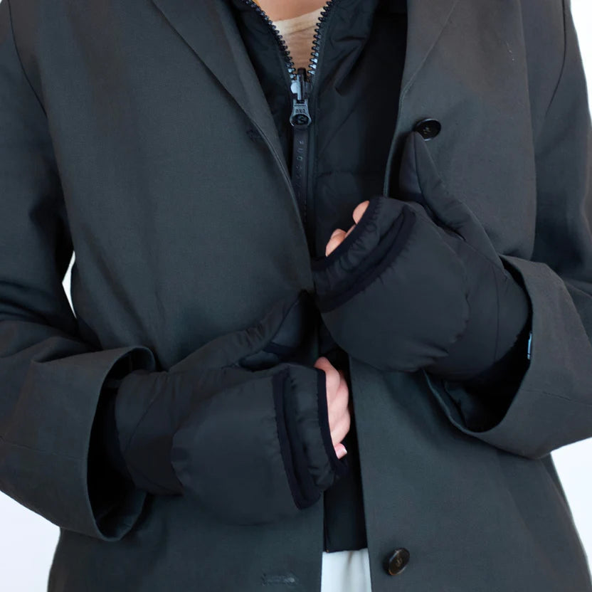 Fudoon Convertible Mittens in Black