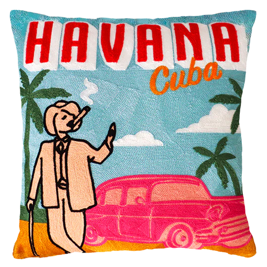 Havana Needlepoint Cushion