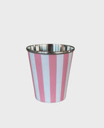 Pink Stainless Steel Striped Tumbler
