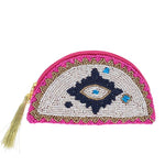 Eye Beaded Purse