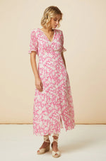 Sally Anne Tea Dress- Pink