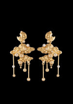 Cosmic Cascade Earrings Gilded