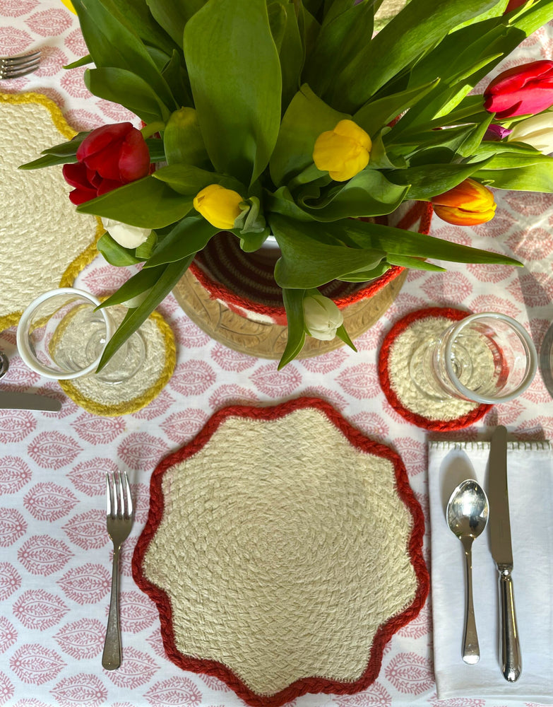 Tulip Placemat Red