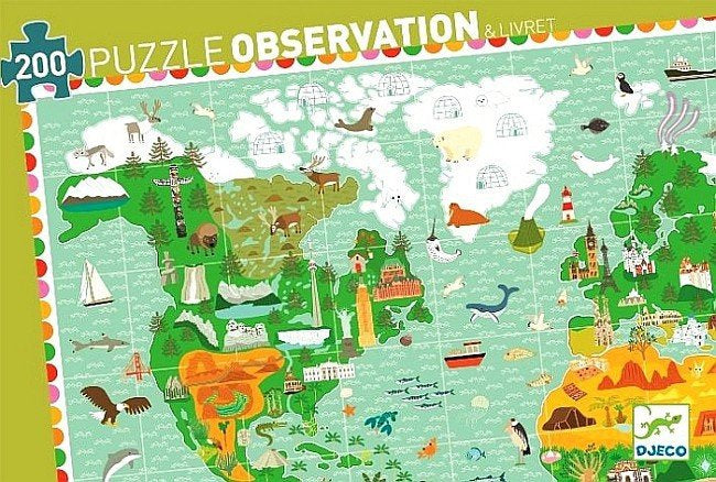 Observation Puzzle - Around the World