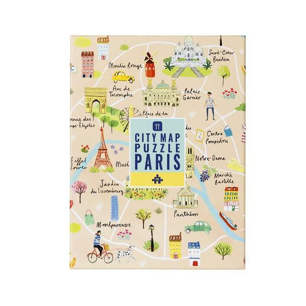 Paris Map Puzzle