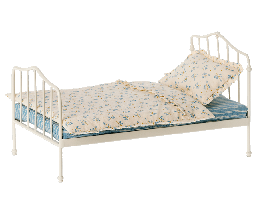 Miniature Bed Mini-Blue