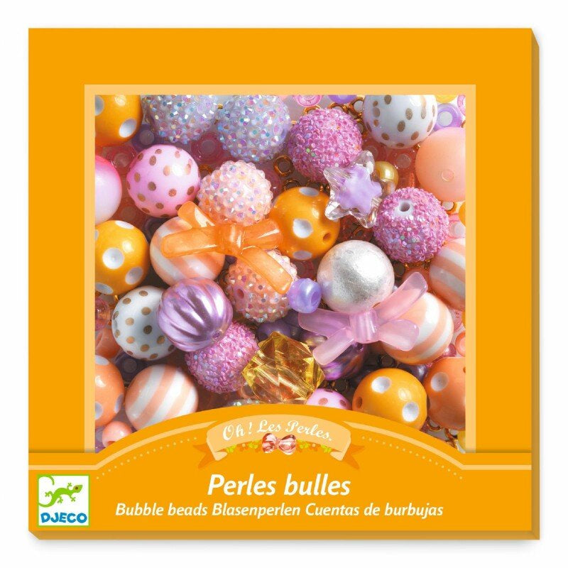 Bubble Bead  Gold Jewelry Kit