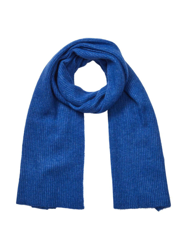 Merino wool scarf - Blue