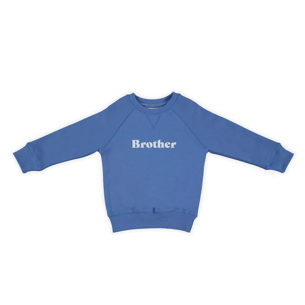 Brother Sweatshirt- Blue