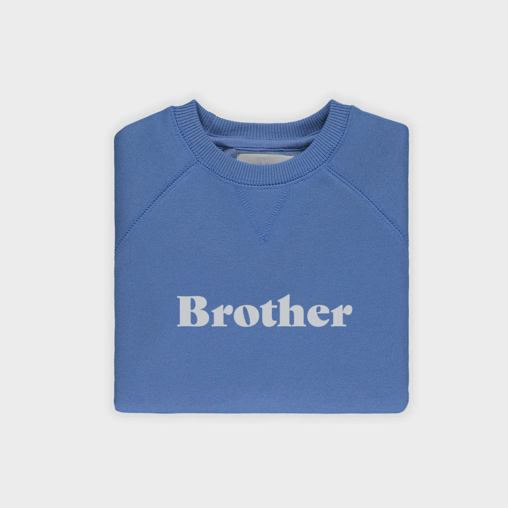 Brother Sweatshirt- Blue