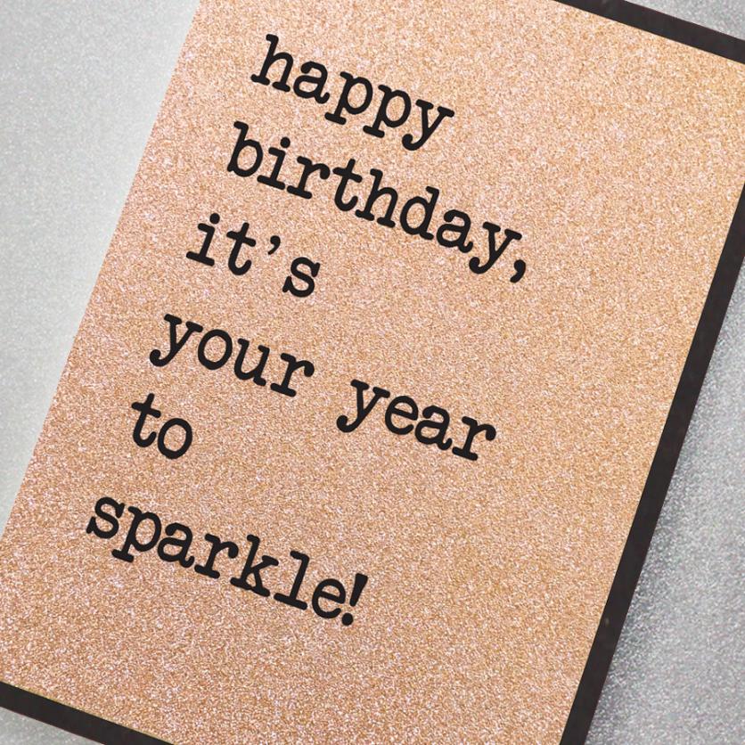 It's Your Year to Sparkle
