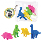 Dinosaur Erasers (set of 4)