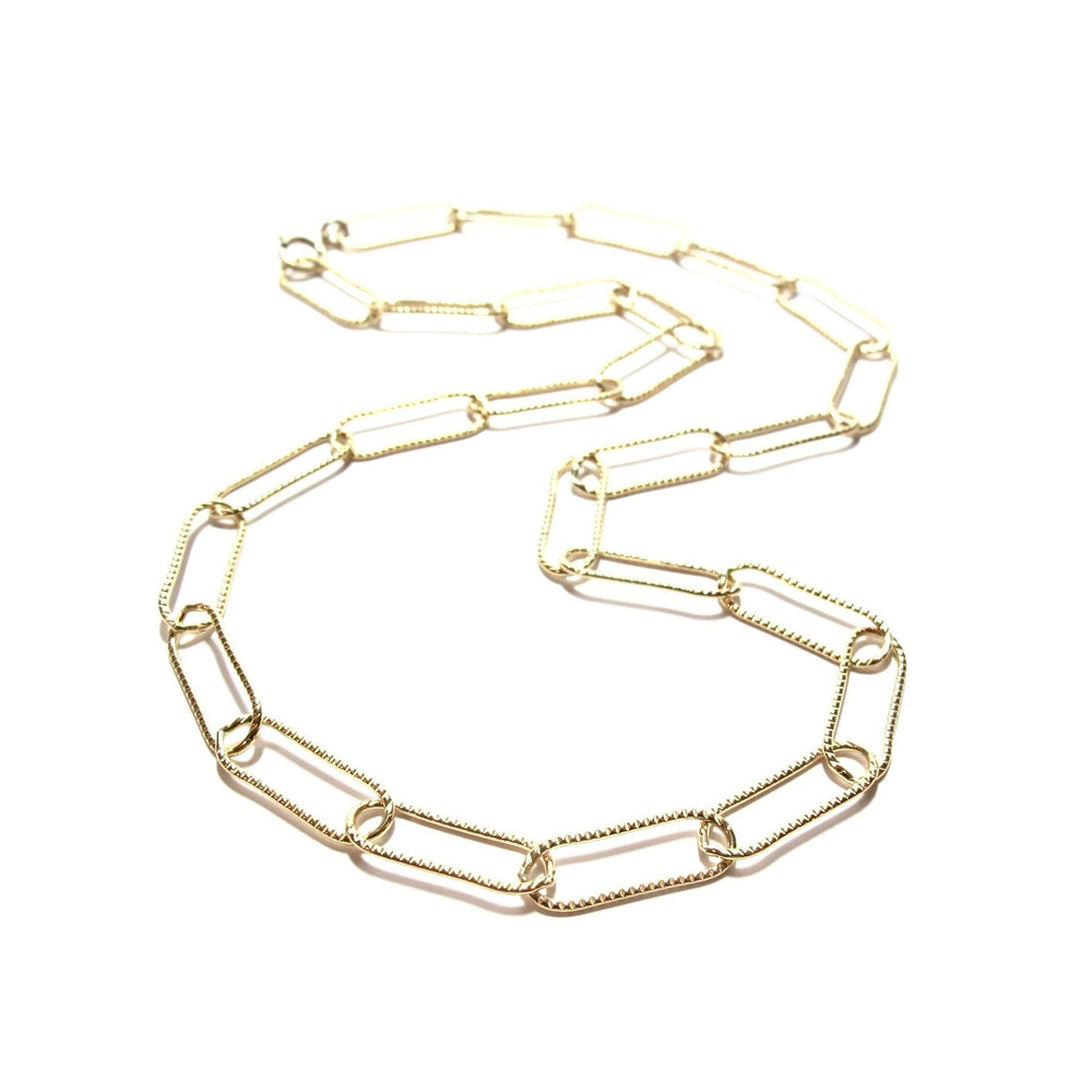 Sparkle Paperclip Necklace