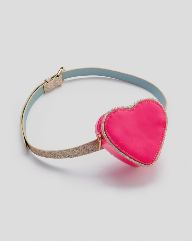 Glow Girl Heart Purse Belt