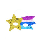 Pink Blue Shooting Star Mask