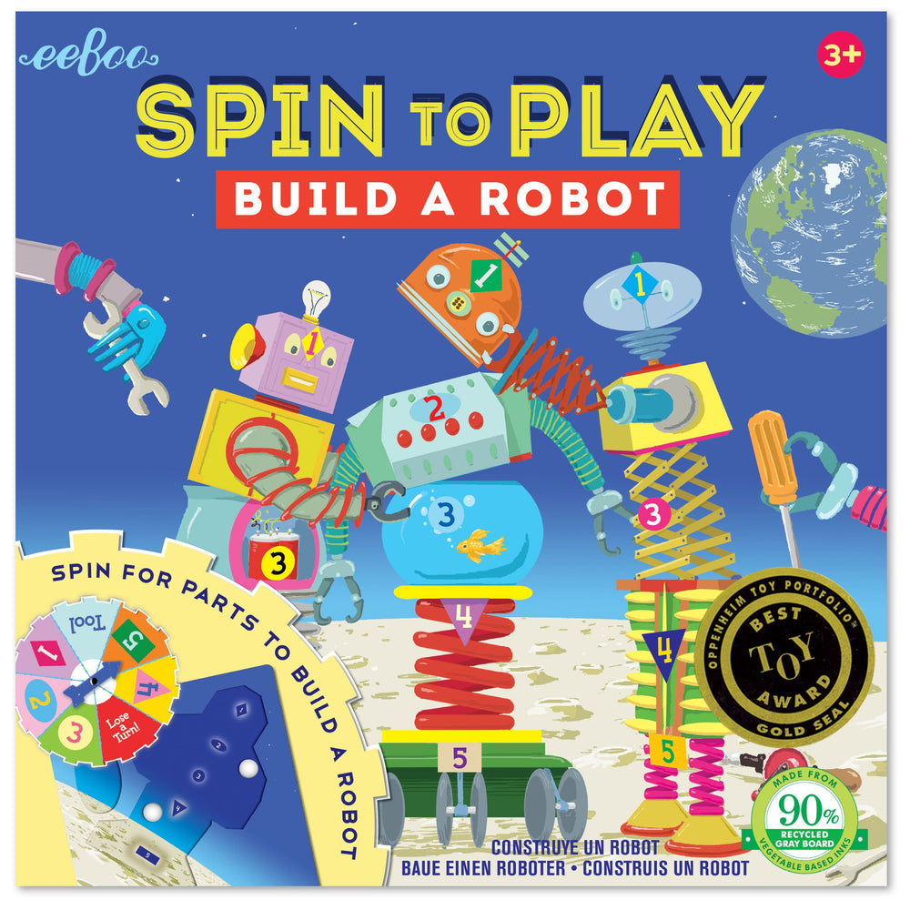Build a Robot Spinner Game