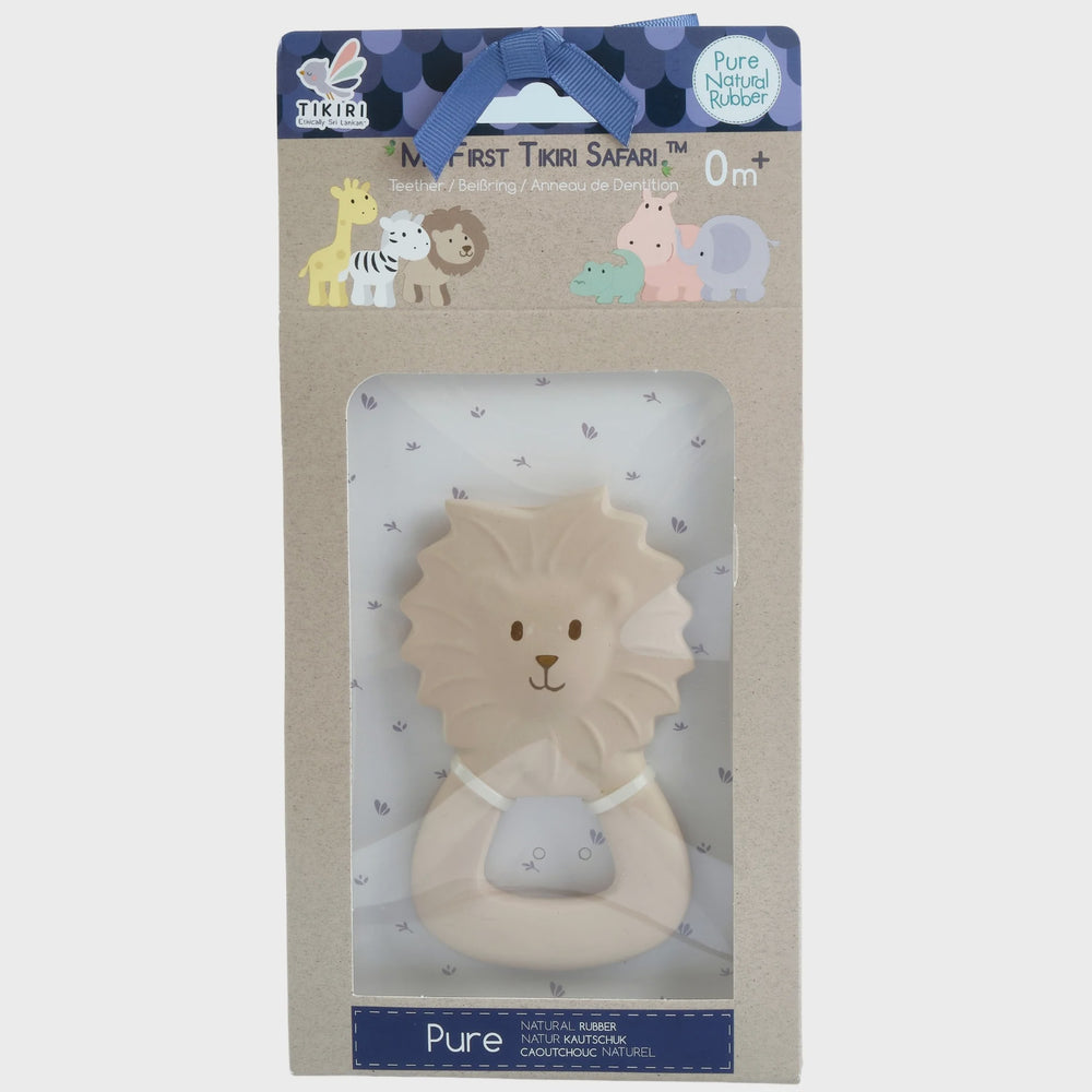 Lion - Organic Rubber Baby Teether