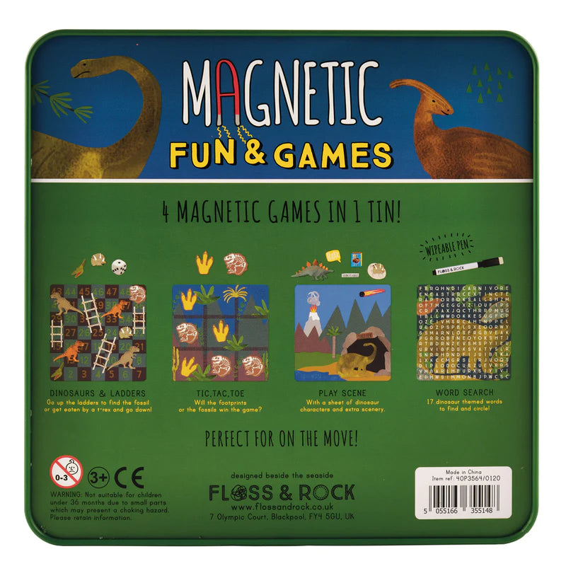 Magnetic Fun & Games- Dinosaur