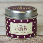 Fig & Cassis Tin Candle