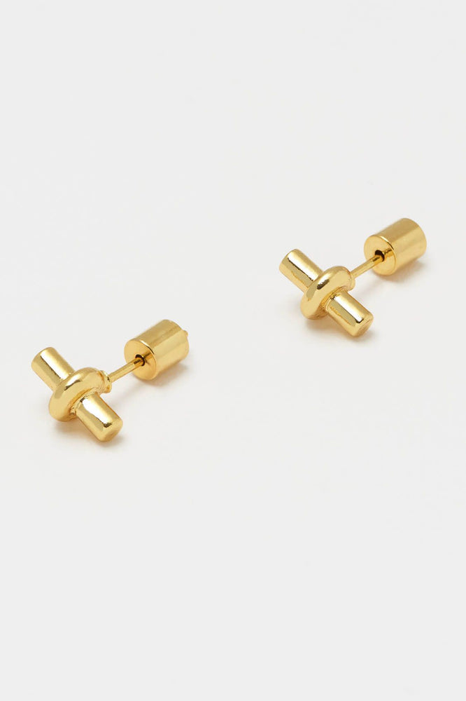 T-Bar Stud Earrings