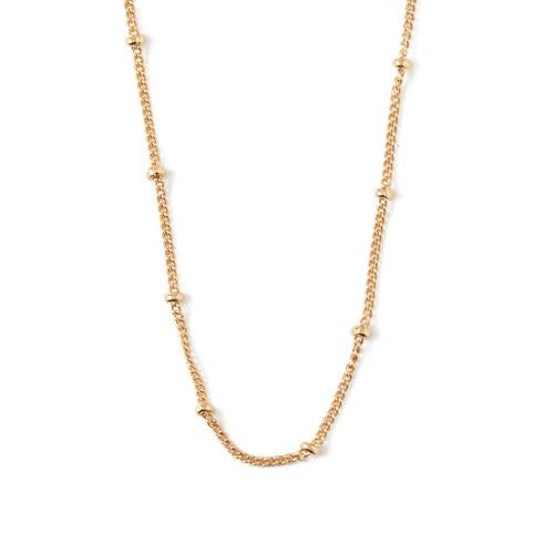 Orelia Chain Necklace Gold 15"