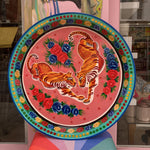 Hand Painted Metal Tray