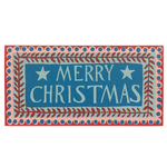 Long Card Merry Christmas Pattern
