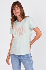 Beach Chic Tee - Mint
