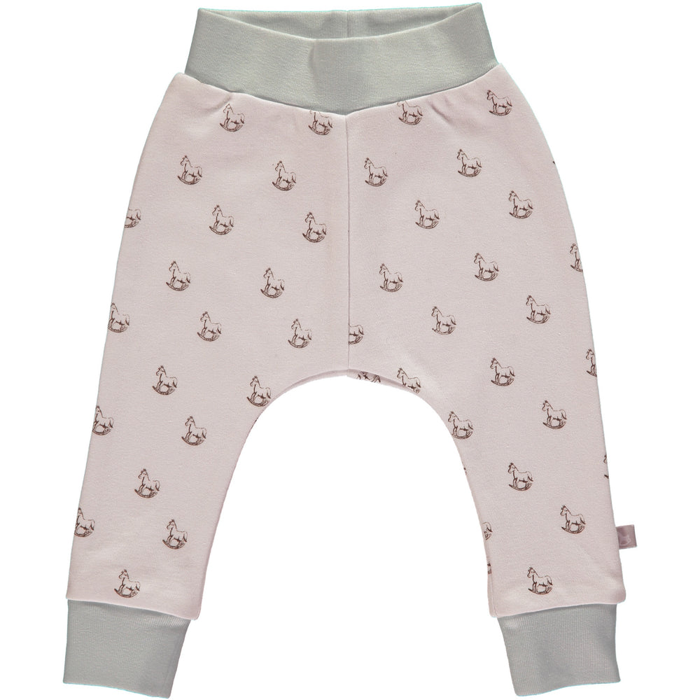Pink Rocking Horse Jersey Pants