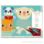 Chalkboards Toddler Colouring  - The Cuties